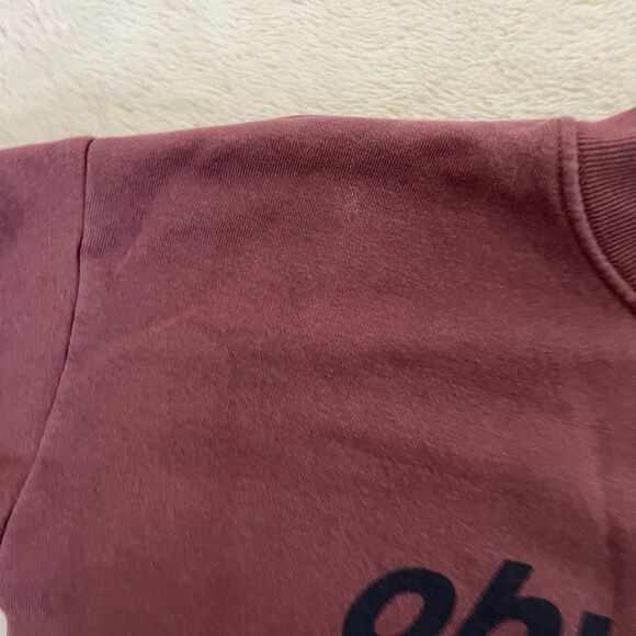 Zara kids crew neck purple red size 9 obviously G199 - Picture 3 of 4